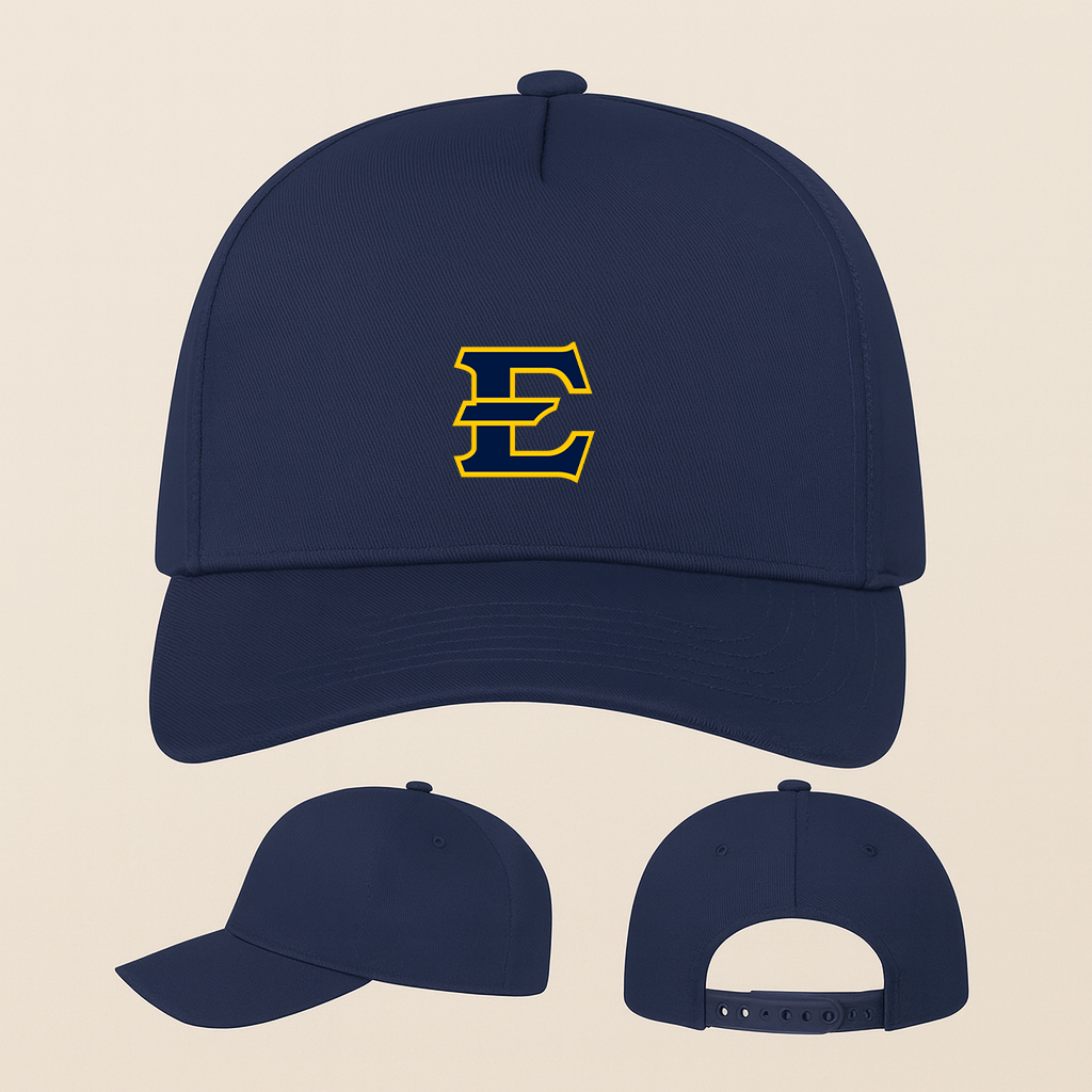 ETSU Buccaneers Logo Five Panel Twill Snapback Cap
