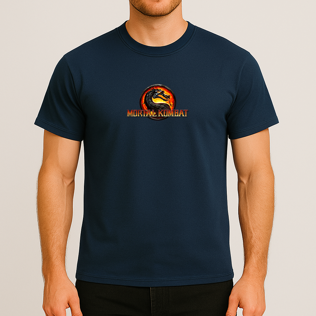 Men's Mortal Kombat Game Cotton T-Shirt