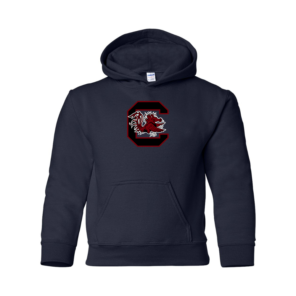 Youth South Carolina Gamecocks Logo Gildan Heavy Blend  Hooded Sweatshirt