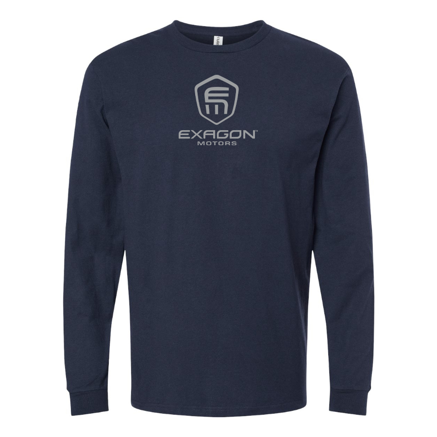 Men's Exagon Motors Logo Long Sleeve T-Shirt
