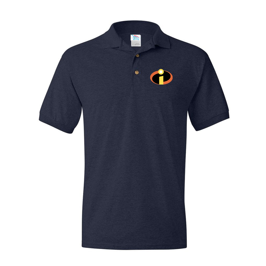 Men's The Incredibles Cartoon Dry Blend Polo