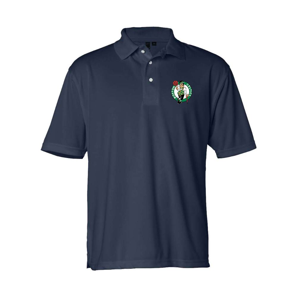 Men's Boston Celtics Logo Sierra Pacific Moisture Free Mesh Polo