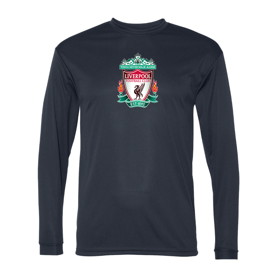 Men’s Liverpool Football Club Est.1892  - C2 Sport - Performance Long Sleeve T-Shirt - 5104