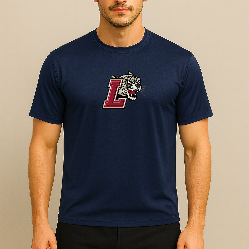 Men's Lafayette Leopards Logo Polyester T-Shirt
