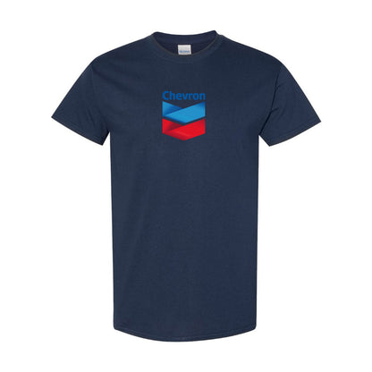 Youth Kids Chevron Gas Station  Cotton T-Shirt