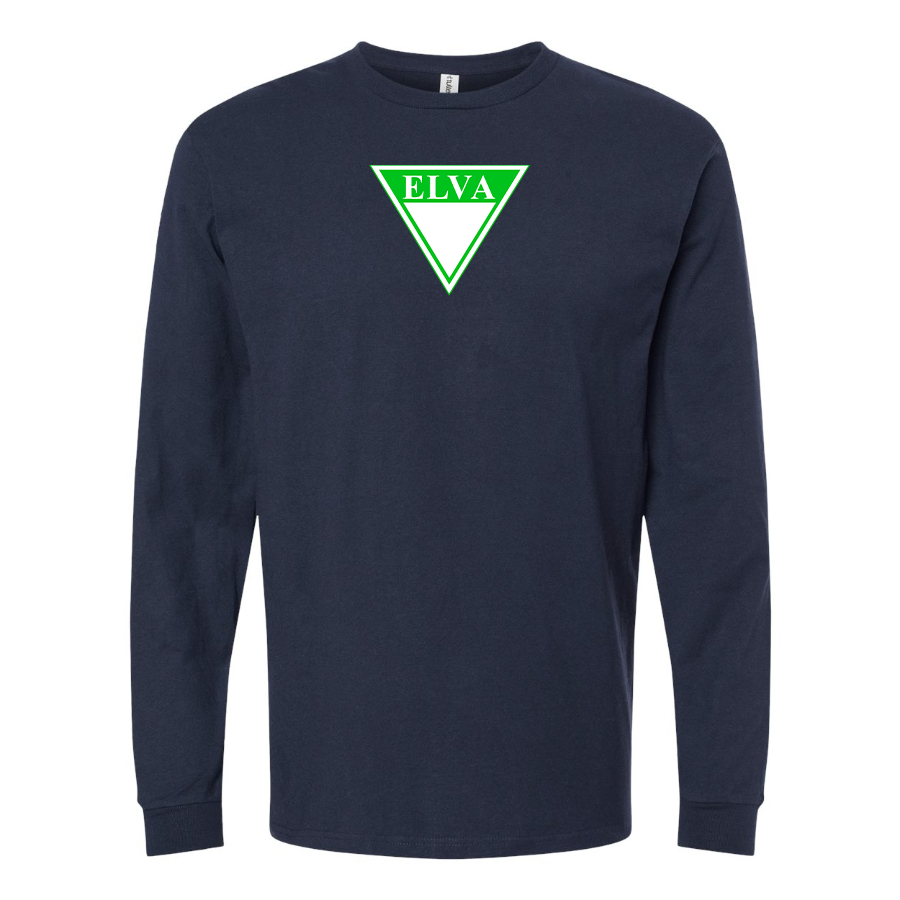 Men's Elva Logo Long Sleeve T-Shirt