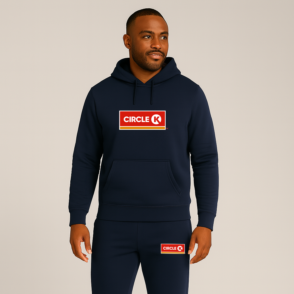 Men's Circle K Gas Station  Hoodie Joggers Set
