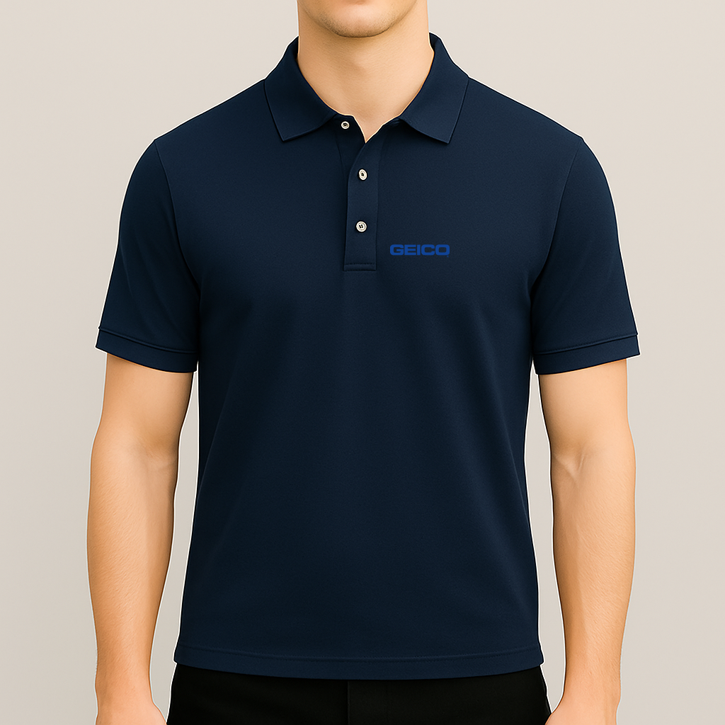 Men's Geico Logo Dry Blend Polo