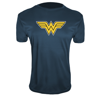 Men's Wonder Woman Superhero Polyester T-Shirt