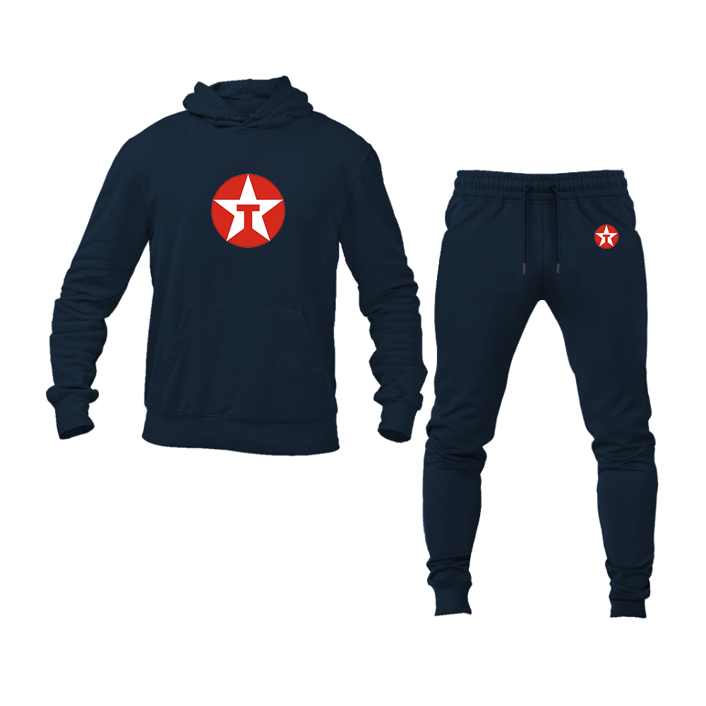 Men's Texaco Logo Hoodie Joggers Set