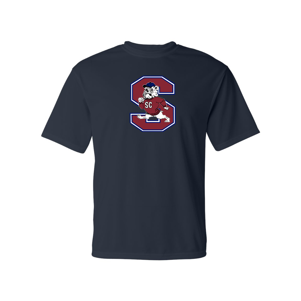 Men's South Carolina State Bulldogs Logo Polyester T-Shirt