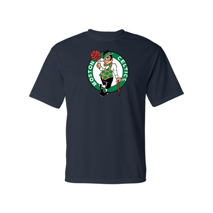 Men's Boston Celtics Logo Polyester T-Shirt