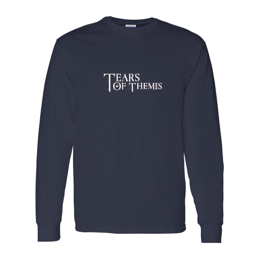 Men's Tear Of Themis Logo Gildan Heavy Cotton Long Sleeve T-Shirt