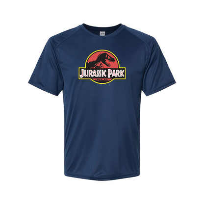 Men's Jurassic Park Movie Polyester T-Shirt