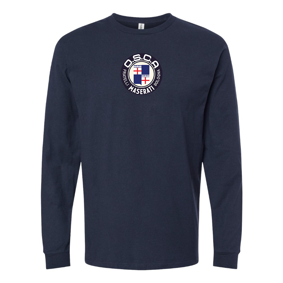 Youth O.S.C.A. Logo Cotton Long Sleeve T-Shirt