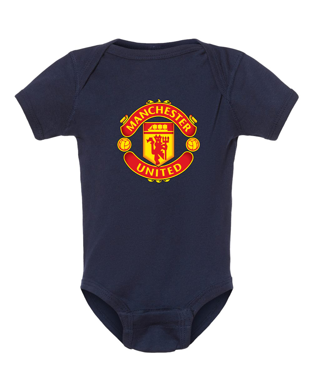 Baby Manchester United Soccer Romper Onesie