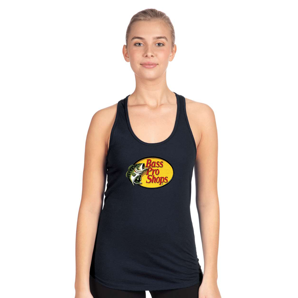 Women's Bass Pro Shops Logo Next Level Ideal Racerback Tank