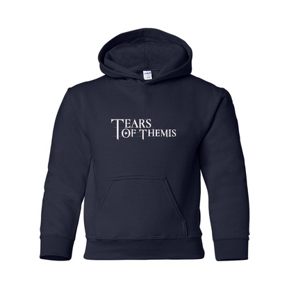 Youth Tear Of Themis Logo Gildan Heavy Blend  Hooded Sweatshirt