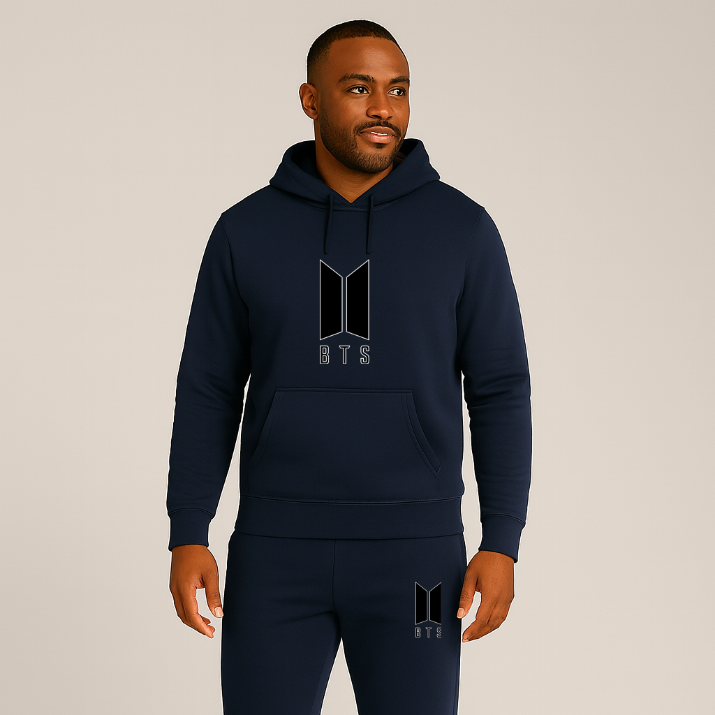 Men's BTS Music Hoodie Joggers Set