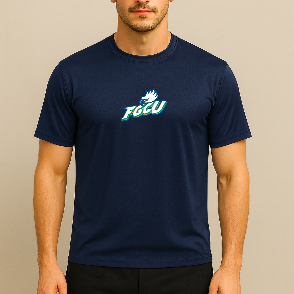 Men's Florida Gulf Coast Eagles Logo Polyester T-Shirt