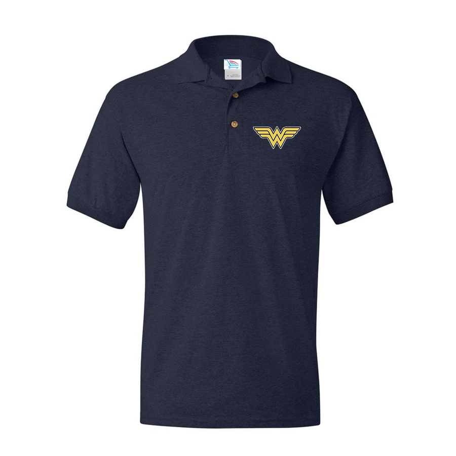 Men's Wonder Woman Superhero Dry Blend Polo