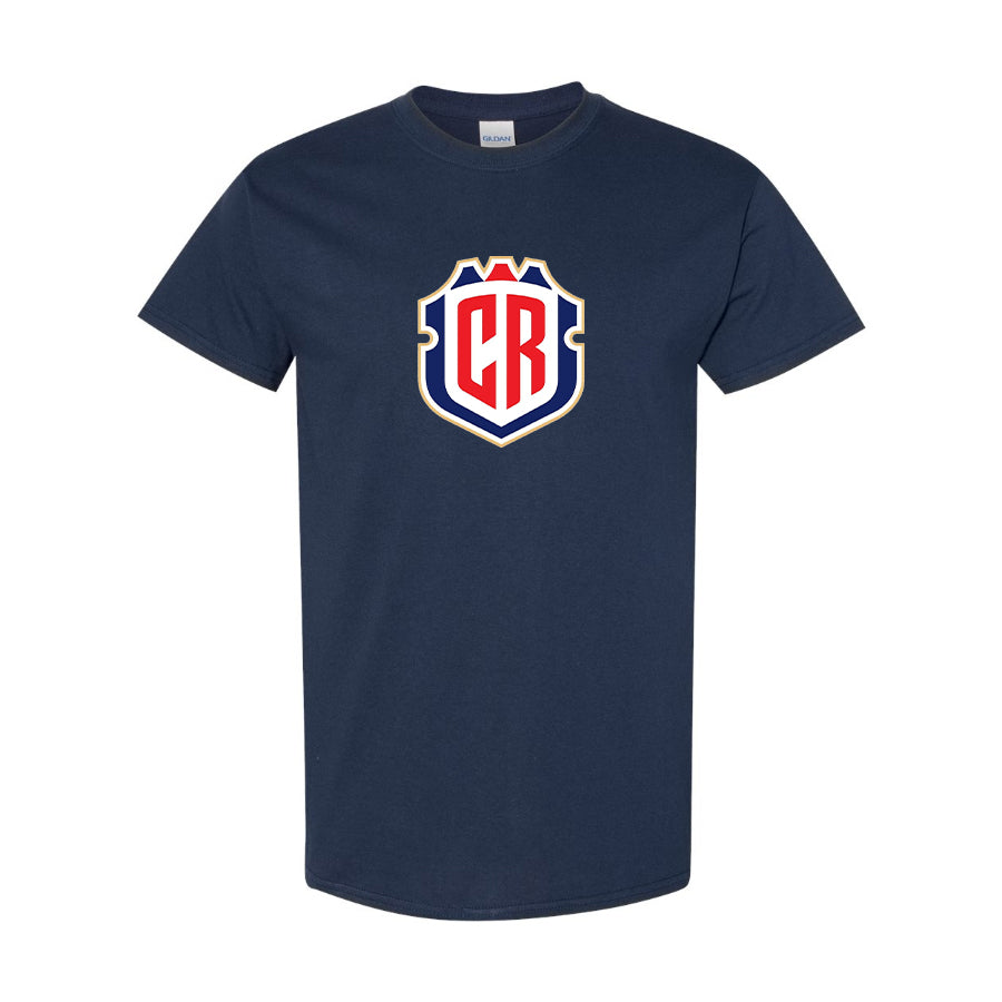 Men's Costa Rica National Soccer Team Cotton T-Shirt