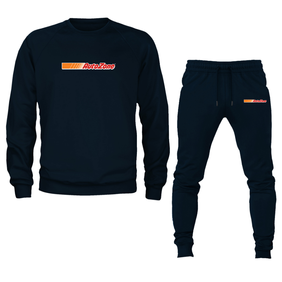 Men's AutoZone Logo Crewneck Sweatshirt Joggers Suit
