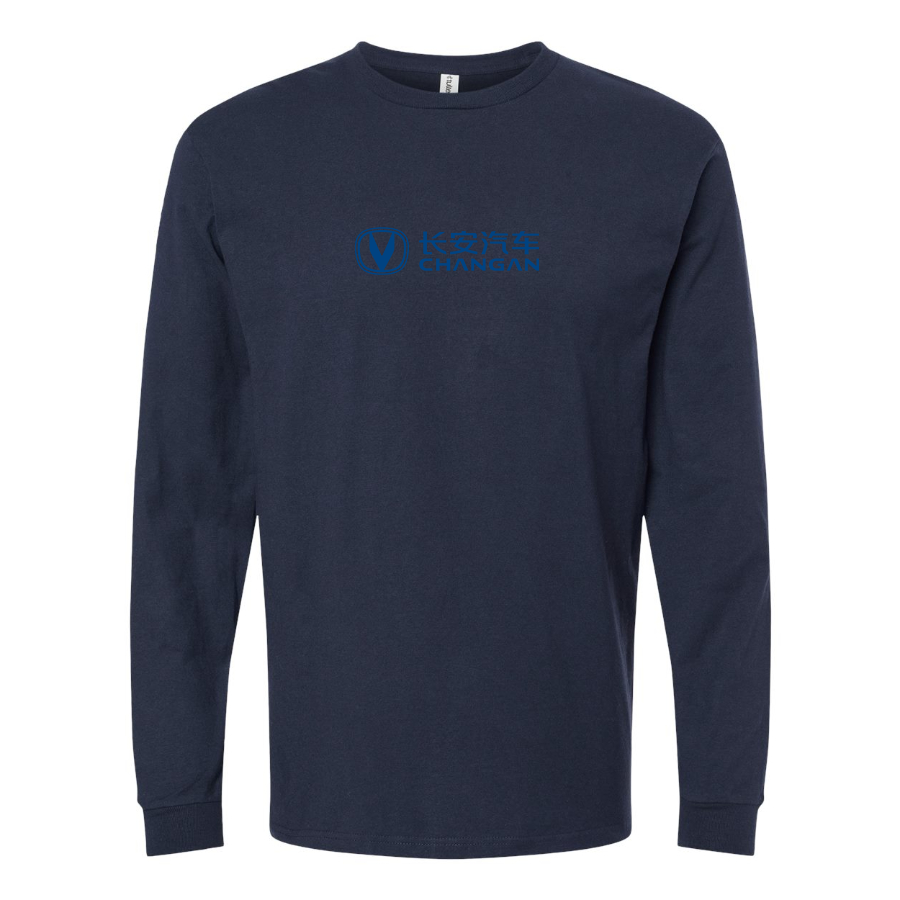 Youth Changan Logo Cotton Long Sleeve T-Shirt