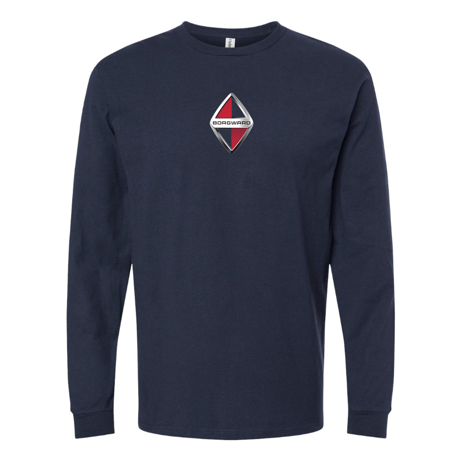 Youth Borgward Logo Cotton Long Sleeve T-Shirt