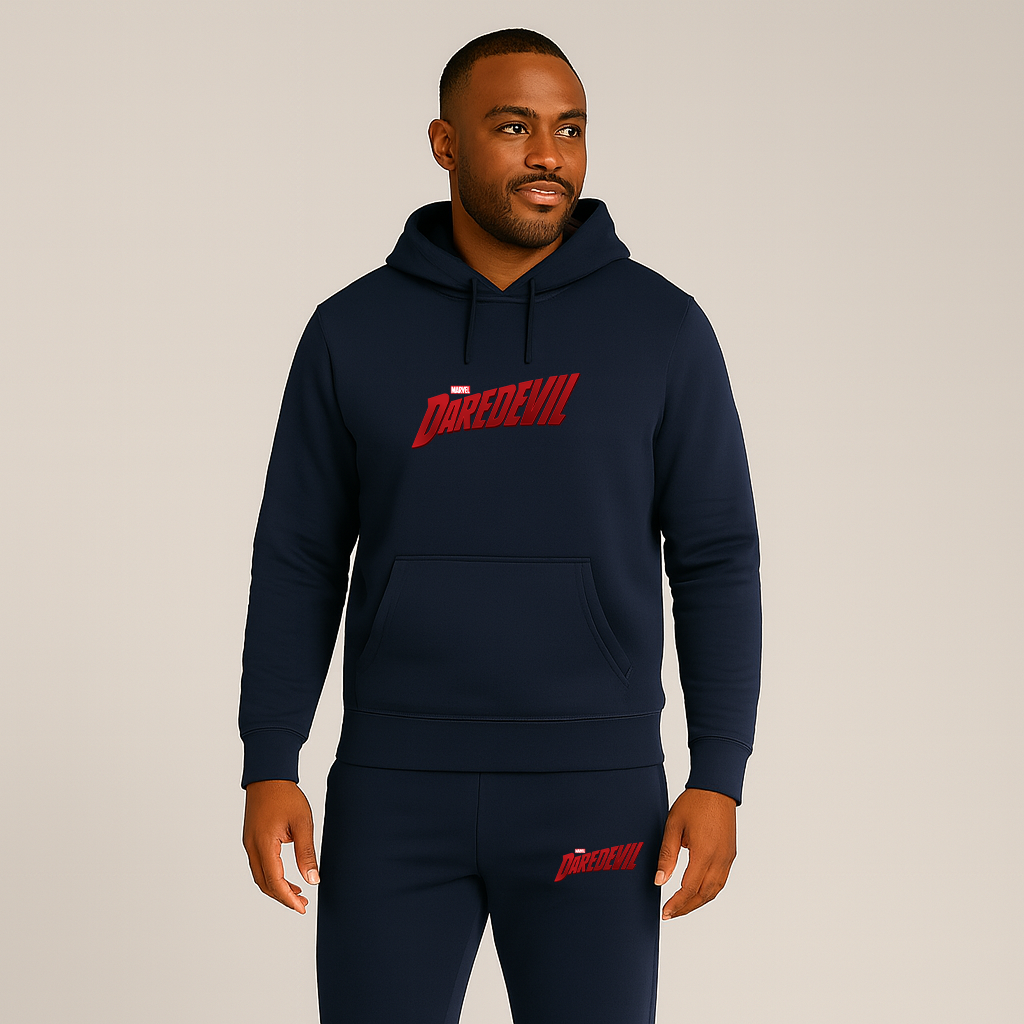 Men's Daredevil Marvel Hoodie Joggers Set