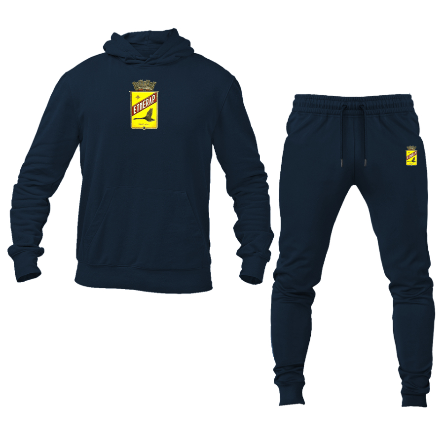 Men's Etnerap Logo Hoodie Joggers Set