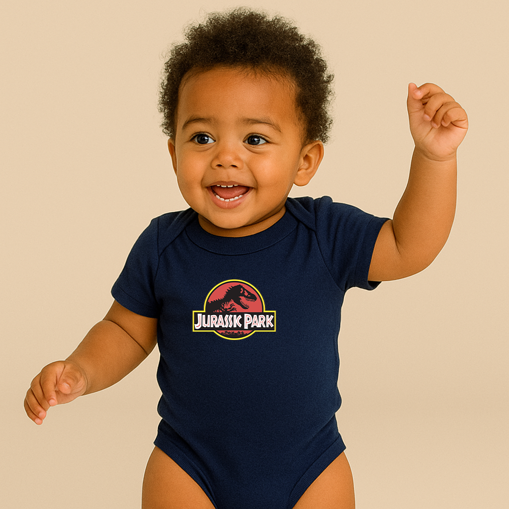 Jurassic Park Movie Baby Romper Onesie