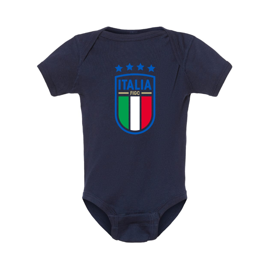 Italy National Soccer Baby Romper Onesie