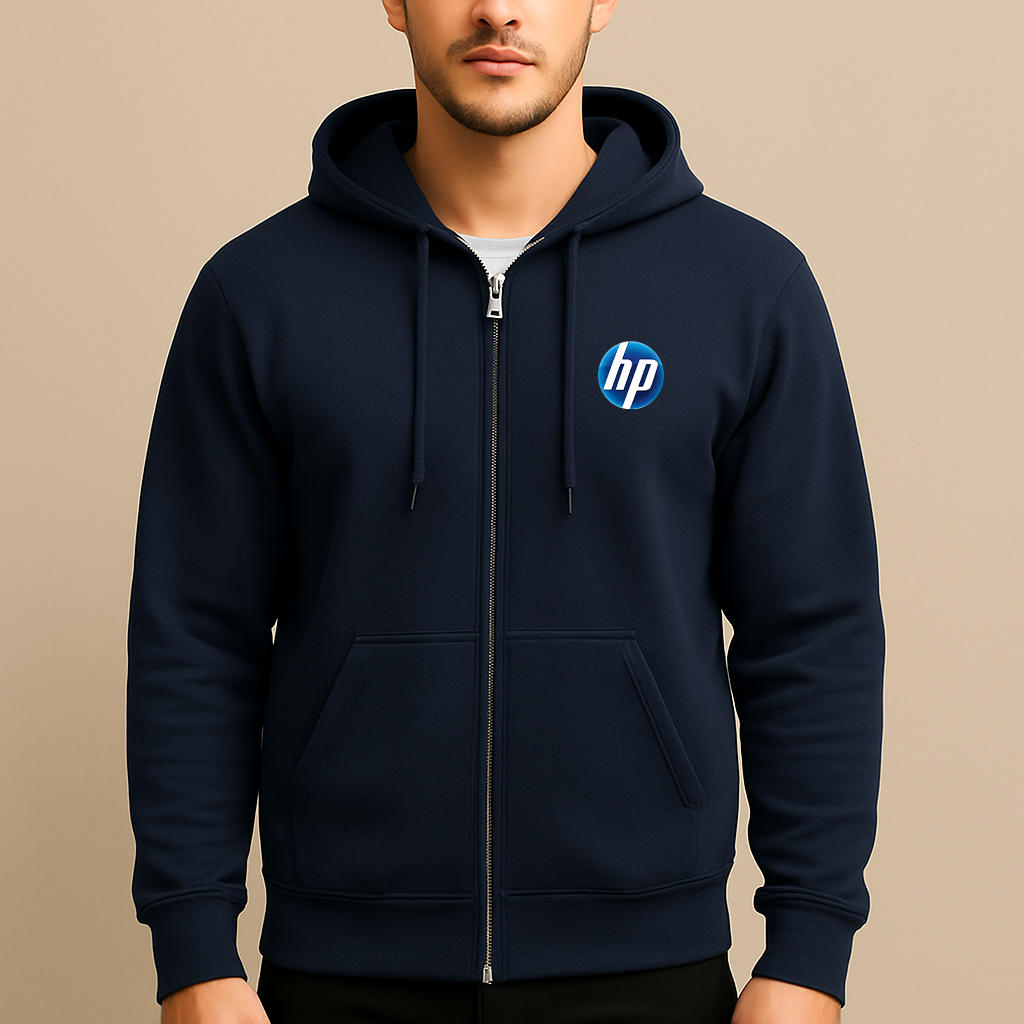 Men's HP Logo Zipper Hoodie