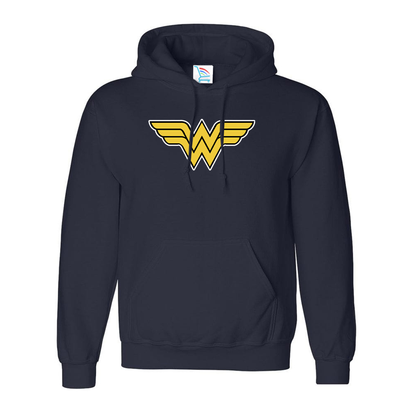 Men's Wonder Woman Superhero Pullover Hoodie