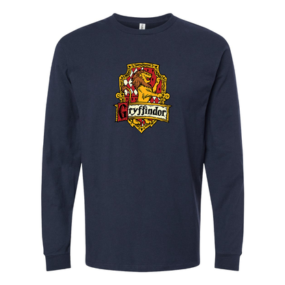 Youth Kids Gryffindor Harry Potter Movie Team Long Sleeve T-Shirt