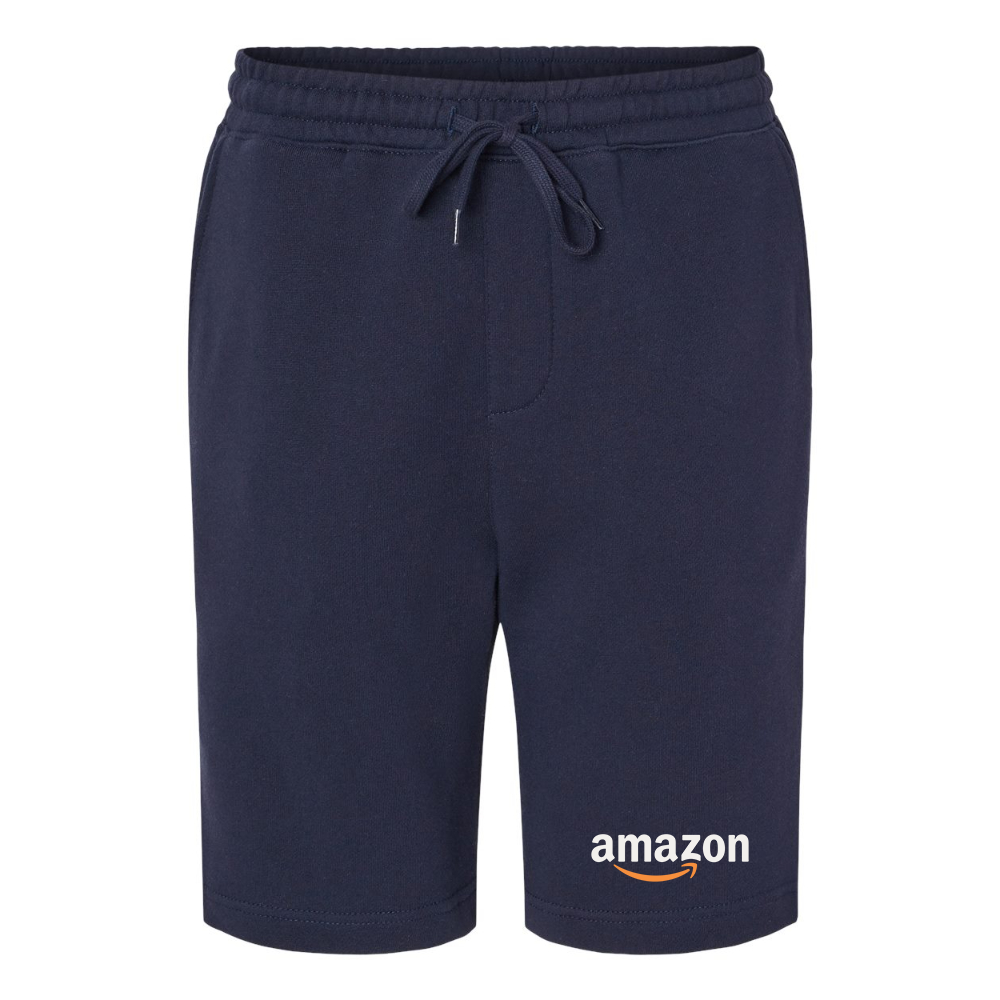 Men's Amazon Logo Independent Trading Co Midweight Fleece Shorts