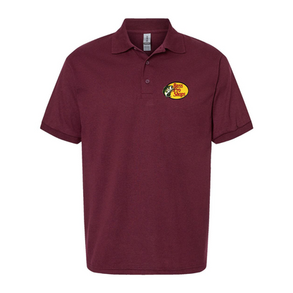 Men's Bass Pro Shops Logo Gildan Dry Blend Jersey Polo