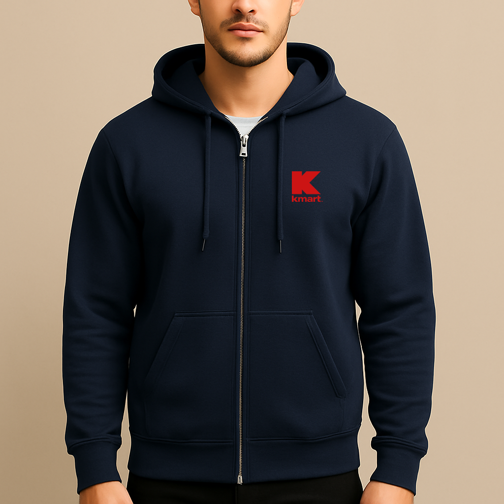 Men's Kmart Logo Zipper Hoodie