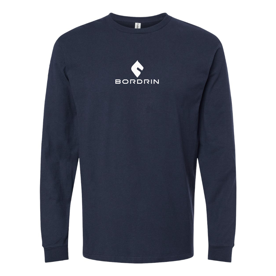 Men’s Bordrin Logo Long Sleeve T-Shirt