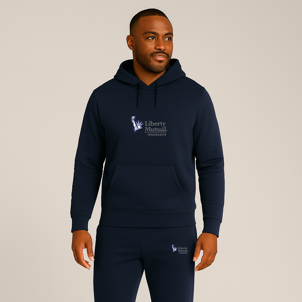 Men's Liberty Mutual Insurance Logo Hoodie Joggers Set