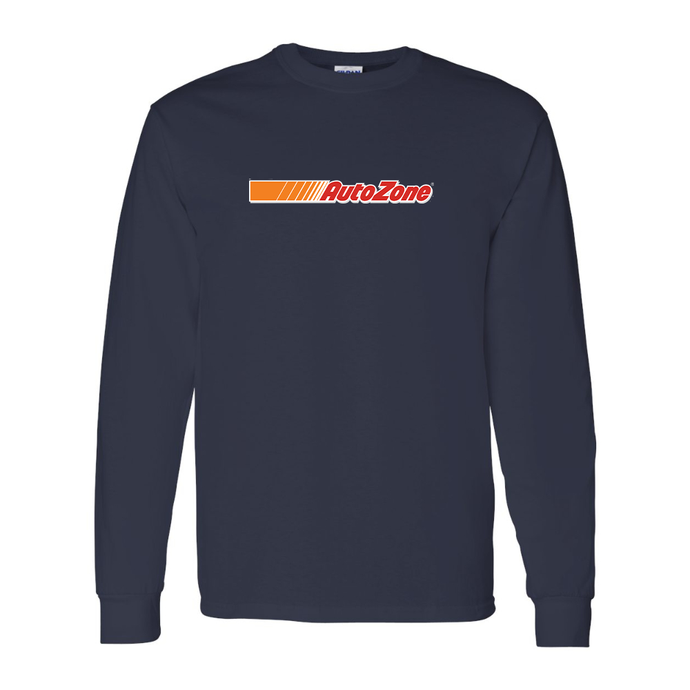 Men's AutoZone Logo Gildan Heavy Cotton Long Sleeve T-Shirt