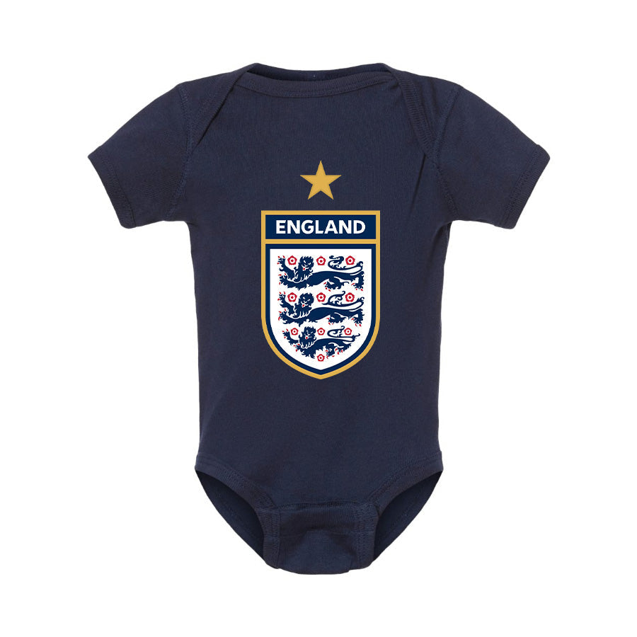 England National Soccer Team Baby Romper Onesie