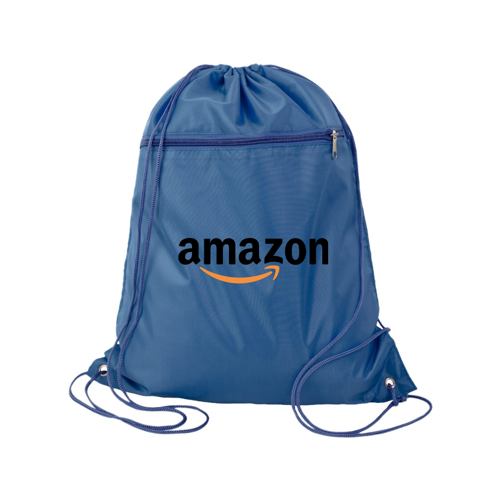 Amazon Logo Q-Tees - Polyester Cinchpack