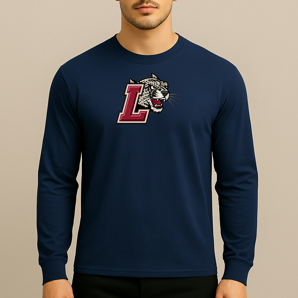 Men's Lafayette Leopards Logo Long Sleeve T-Shirt