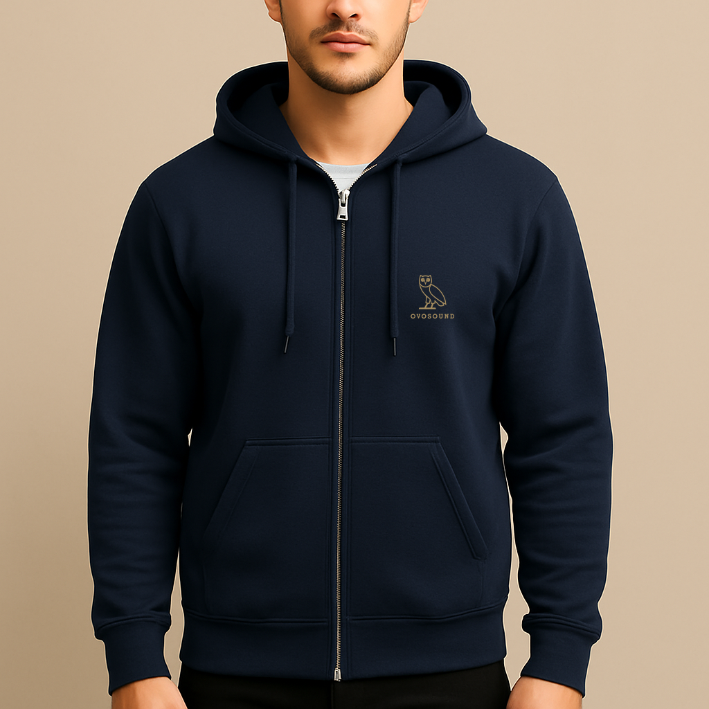 Men's Ovosound Drake Music Zipper Hoodie
