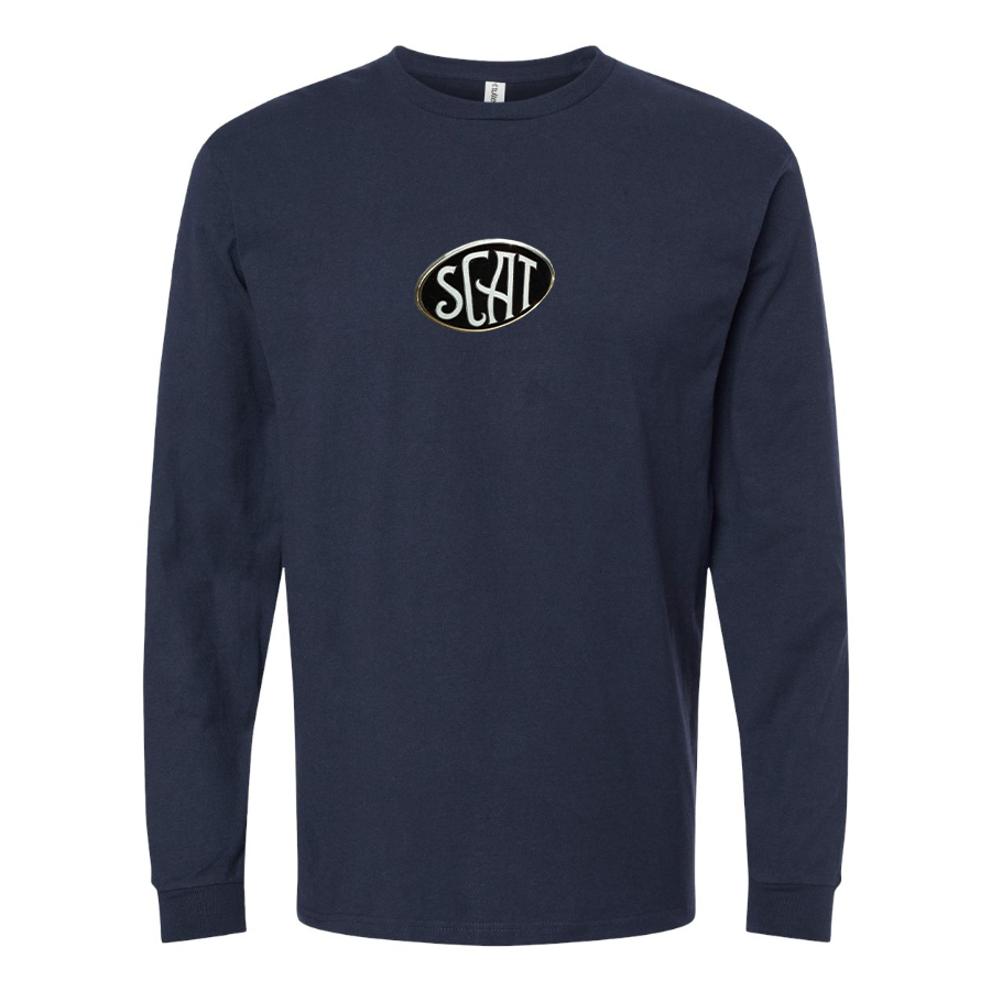 Youth SCAT Logo Cotton Long Sleeve T-Shirt