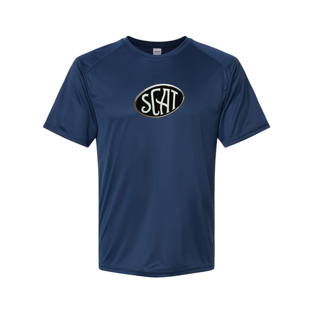 Men's SCAT Logo Polyester T-Shirt