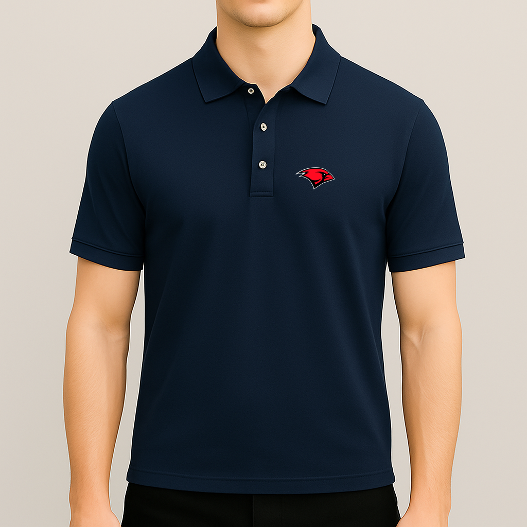 Men's Incarnate Word Cardinals Logo Dry Blend Polo