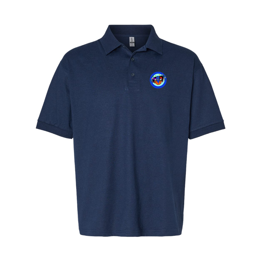 Men's The Black Crowes Logo Dry Blend Polo